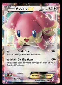 Audino EX XY - Fates Collide #84/124 Holo Pokemon Card