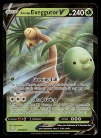 Alolan Exeggutor V Pokemon GO #005/078 Holo Pokemon Card
