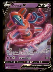 Deoxys V SWSH: Sword & Shield Promo Cards #SWSH266 Holo Pokemon Card
