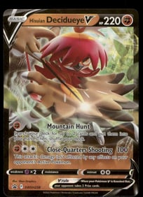 Hisuian Decidueye V SWSH: Sword & Shield Promo Cards #SWSH238 Holo Pokemon Card