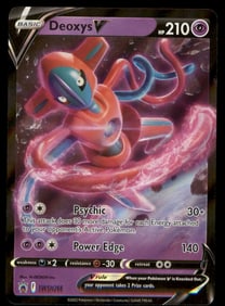 Deoxys V SWSH: Sword & Shield Promo Cards #SWSH266 Holo Pokemon Card