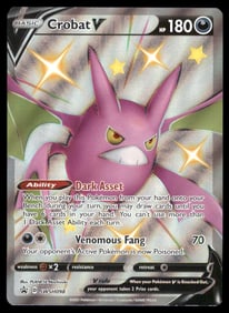 Crobat V SWSH: Sword & Shield Promo Cards #SWSH098 Holo Pokemon Card