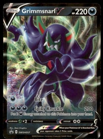Grimmsnarl V SWSH: Sword & Shield Promo Cards #SWSH057 Holo Pokemon Card
