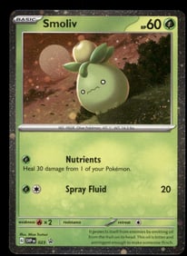 Smoliv SV: Scarlet & Violet Promo Cards #023 Holo Pokemon Card