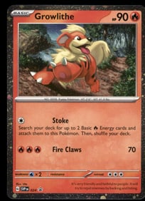Growlithe SV: Scarlet & Violet Promo Cards #024 Holo Pokemon Card