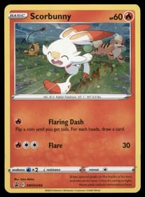 Scorbunny SWSH: Sword & Shield Promo Cards #SWSH244 Holo Pokemon Card