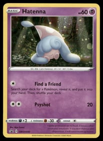 Hatenna Miscellaneous Cards & Products #SWSH040 Holo Pokemon Card