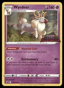 Wyrdeer SWSH: Sword & Shield Promo Cards #SWSH206 Holo Pokemon Card