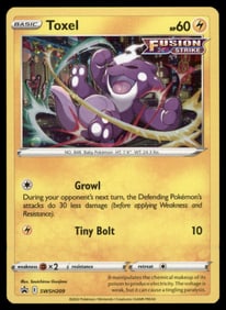 Toxel SWSH: Sword & Shield Promo Cards #SWSH209 Holo Pokemon Card