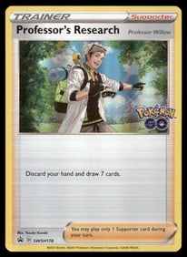 Professor's Research SWSH: Sword & Shield Promo Cards #SWSH178 Holo Pokemon Card