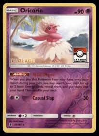 Oricorio League & Championship Cards #055/145 Holo Pokemon Card