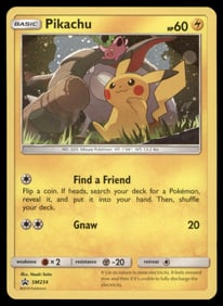 Pikachu SM Promos #SM234 Holo Pokemon Card