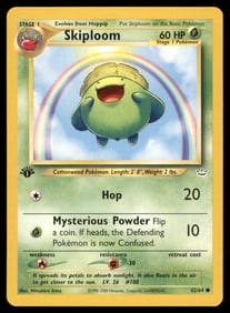 Skiploom Neo Revelation #52/64 1st. ED. Pokemon Card