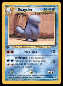 Quagsire Neo Revelation #48/64 1st. ED. Pokemon Card
