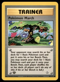 Pokemon March Neo Genesis #102/111 1st. ED. Pokemon Card