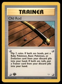 Old Rod Neo Revelation #64/64 1st. ED. Pokemon Card