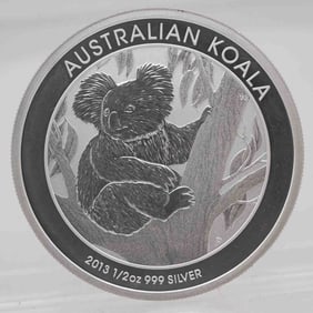2013 Australian Koala 1/2oz Fine Silver Coin