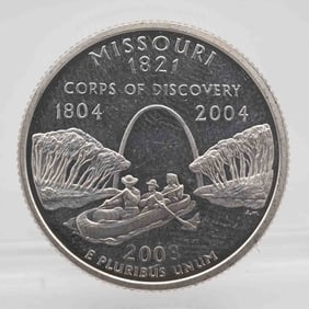 2003 American Proof Silver Quarter Missouri