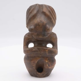 Chinese Hongshan Culture Stone Sun God Sculpture