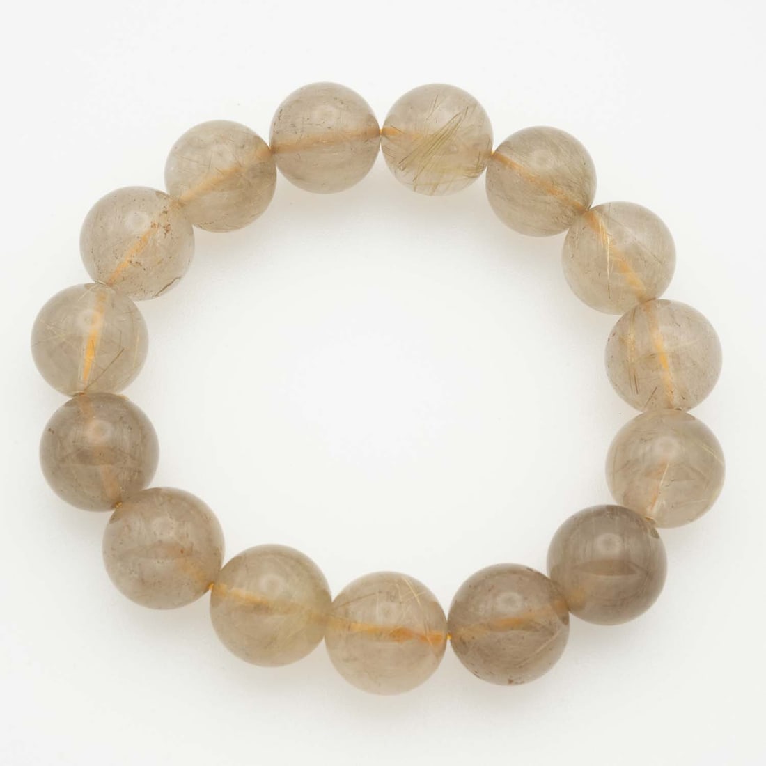 Bead Rutilated Quartz Bracelet (1 of 3)