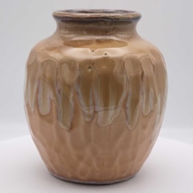 Crystalline Glazed Ceramic Pottery