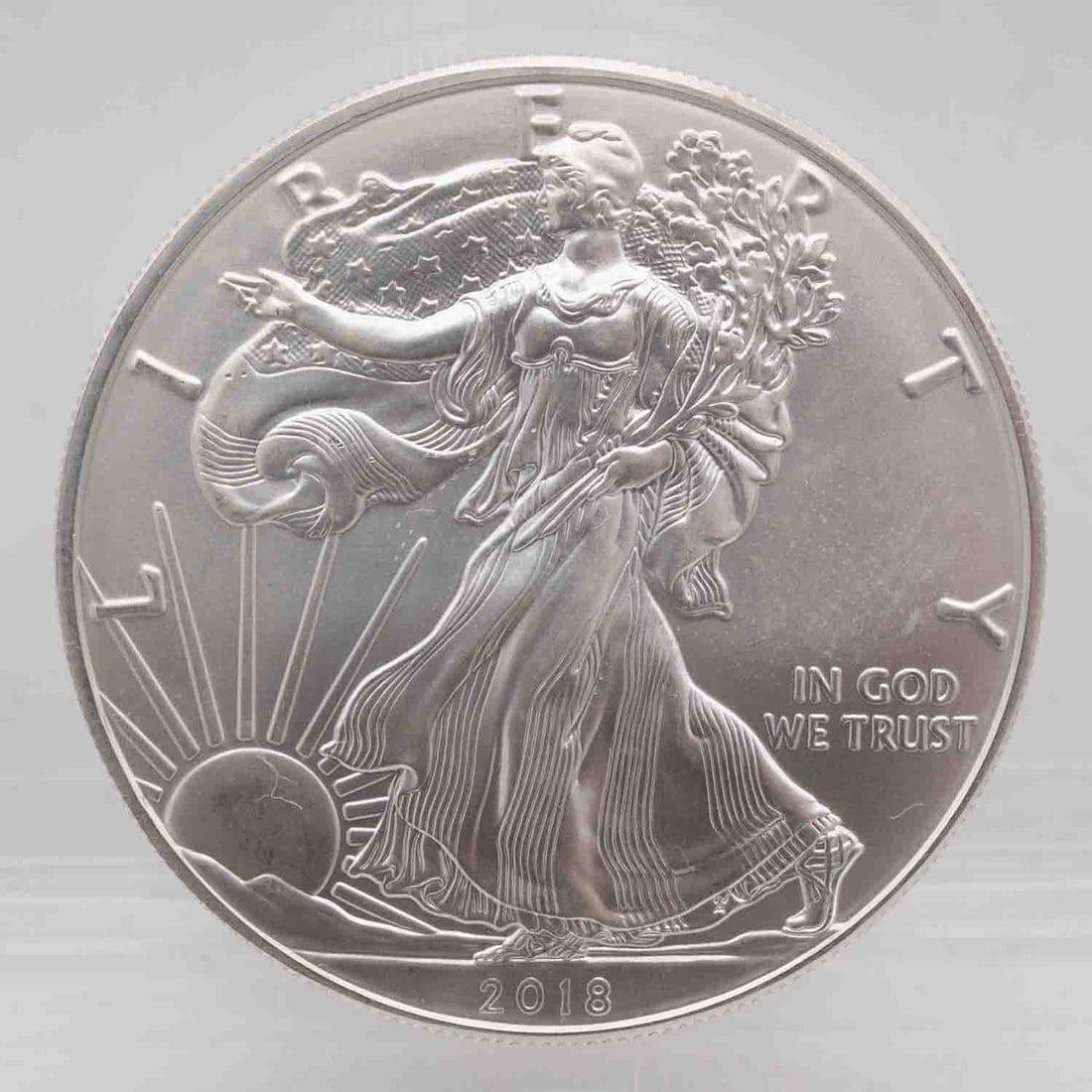 2018 American Silver Eagle 1oz Silver Coin (1 of 2)