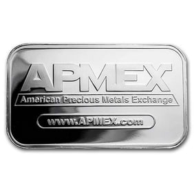 APMEX 1oz Silver Bar