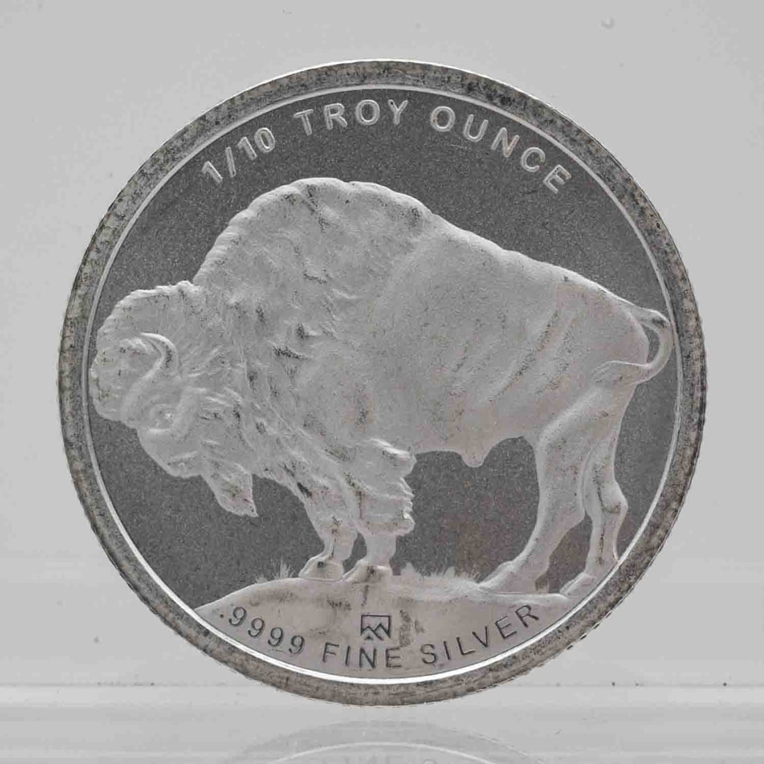 Elemetal Buffalo 1/10th oz Silver Round (1 of 2)