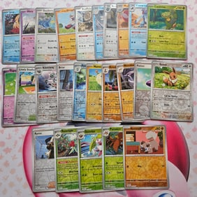 25 ALL REVERSE HOLO POKEMON CARDS