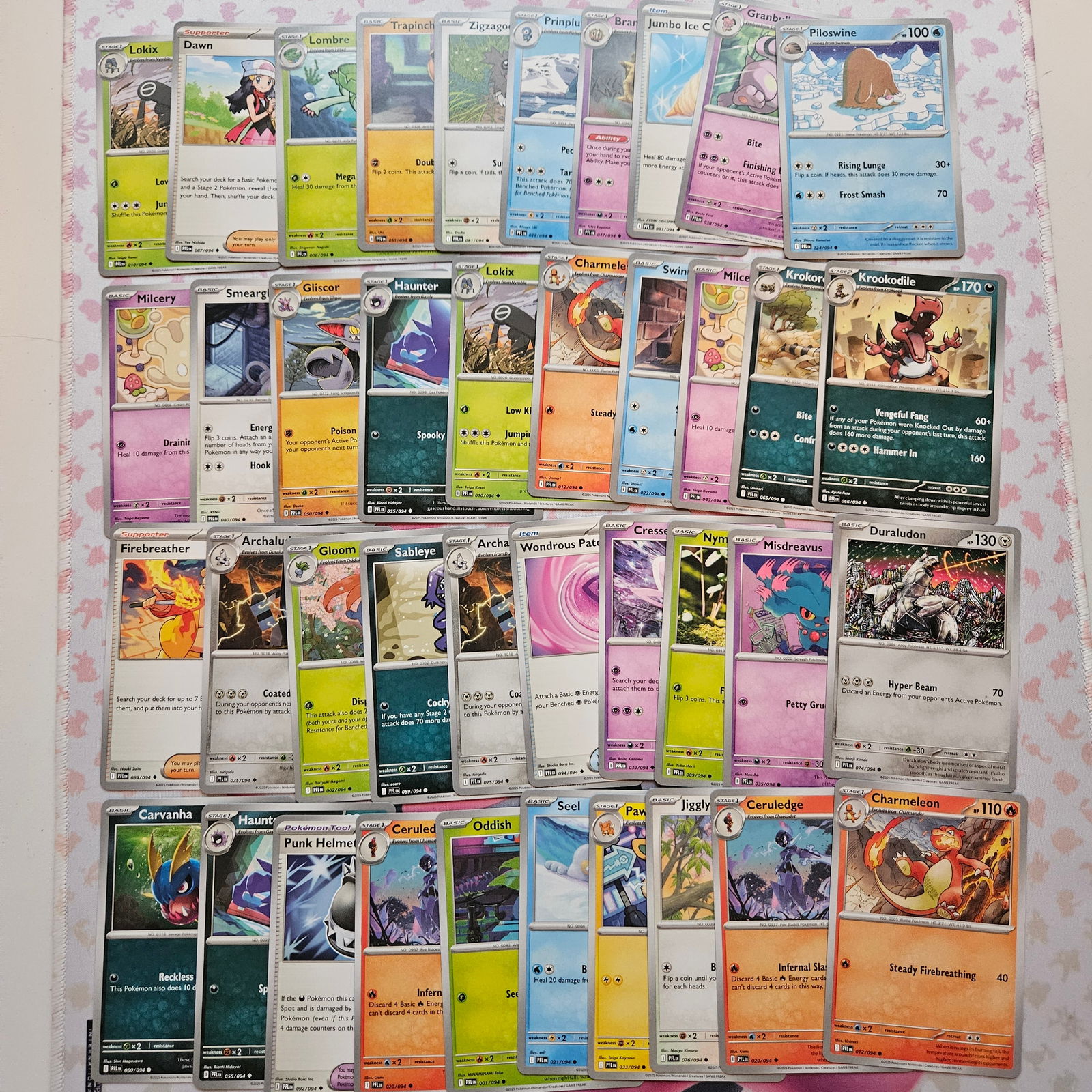 BULK LOT MEGA EVOLUTION COMMON & UNCOMMON POKEMON CARDS (1 of 5)