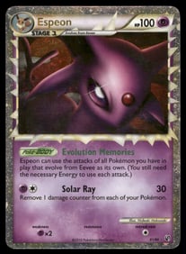 Espeon (Prime) Undaunted #81/90 Holo Pokemon Card