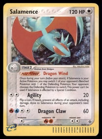 Salamence Dragon #10/97 Holo Pokemon Card