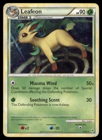 Leafeon Call of Legends #13/95 Holo Pokemon Card