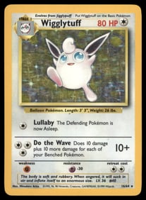 Wigglytuff (16) Jungle #16/64 Holo Pokemon Card