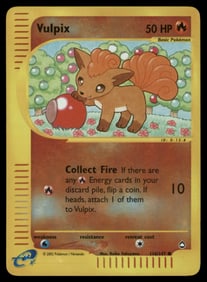 Vulpix Aquapolis #116/147 Holo Pokemon Card