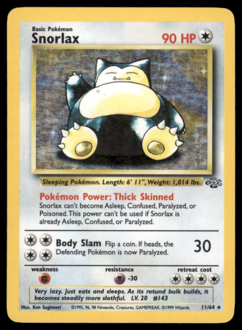 Snorlax (27) Jungle #27/64 Holo Pokemon Card: We offer combined shipping on multiple items. Buyers may also arrange their own shipping. LiveShipping is a separate and independent option for shipping that is NOT a part of the auction house or thei