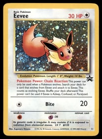 Eevee WoTC Promo #11/53 Holo Pokemon Card