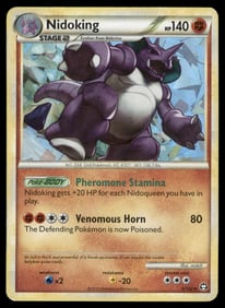 Nidoking Triumphant #6/102 Holo Pokemon Card