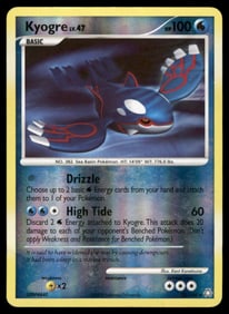Kyogre Legends Awakened #032/146 Holo Pokemon Card