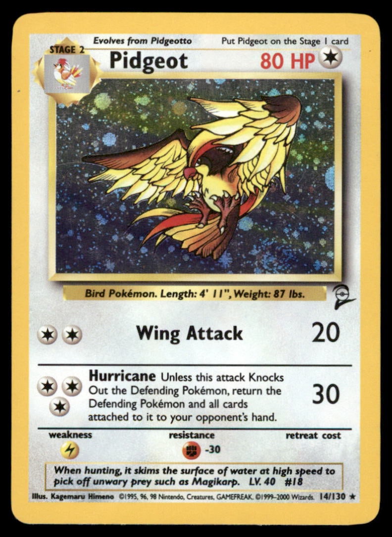 Pidgeot Base Set 2 #014/130 Holo Pokemon Card: We offer combined shipping on multiple items. Buyers may also arrange their own shipping. LiveShipping is a separate and independent option for shipping that is NOT a part of the auction house or thei
