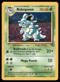 Nidoqueen (7) Jungle #07/64 Holo Pokemon Card
