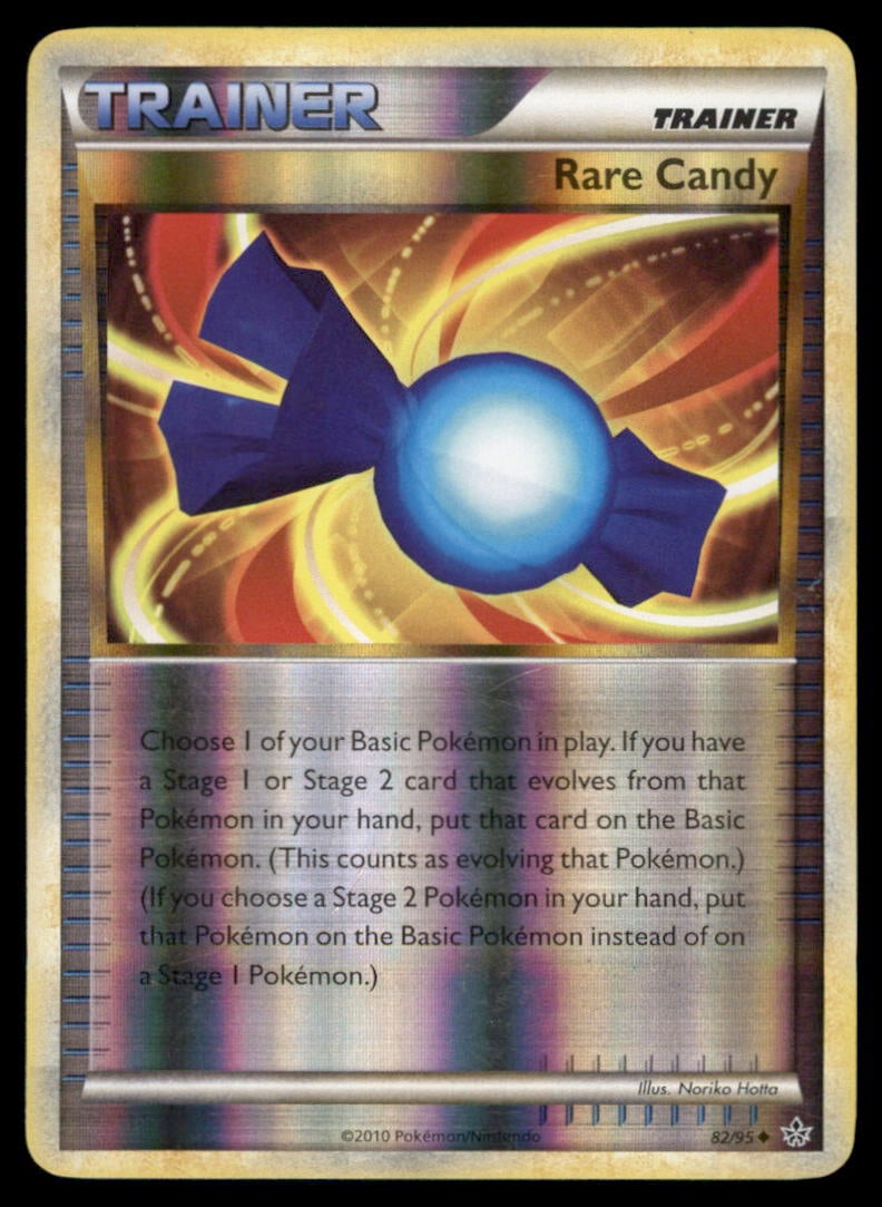 Rare Candy Unleashed #82/95 Holo Pokemon Card: We offer combined shipping on multiple items. Buyers may also arrange their own shipping. LiveShipping is a separate and independent option for shipping that is NOT a part of the auction house or thei
