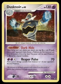 Dusknoir Diamond and Pearl Promos #DP33 Holo Pokemon Card