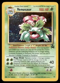 Venusaur WoTC Promo #13/53 Holo Pokemon Card