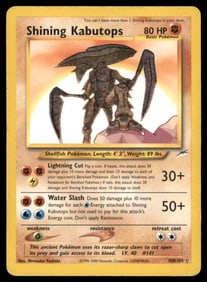 Shining Kabutops Neo Destiny #108/105 Holo Pokemon Card