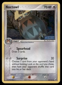 Noctowl Unseen Forces #43/115 Holo Pokemon Card