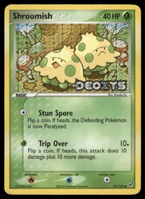 Shroomish Clash of the Blue Sky #011/082 Holo Pokemon Card