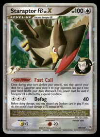 Staraptor FB Lv.X Supreme Victors #147 Holo Pokemon Card