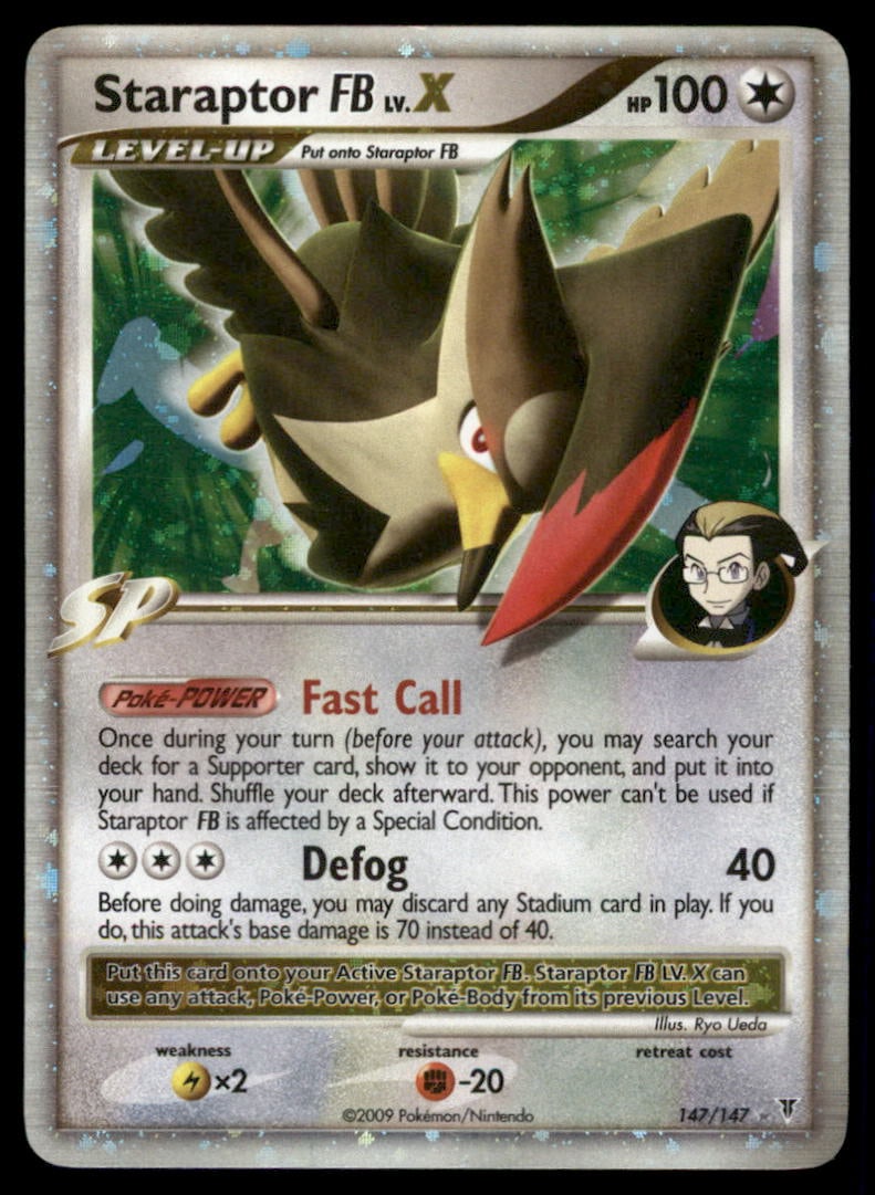 Staraptor FB Lv.X Supreme Victors #147 Holo Pokemon Card: We offer combined shipping on multiple items. Buyers may also arrange their own shipping. LiveShipping is a separate and independent option for shipping that is NOT a part of the auction house or thei