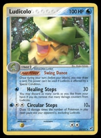 Ludicolo Deoxys #10/107 Holo Pokemon Card